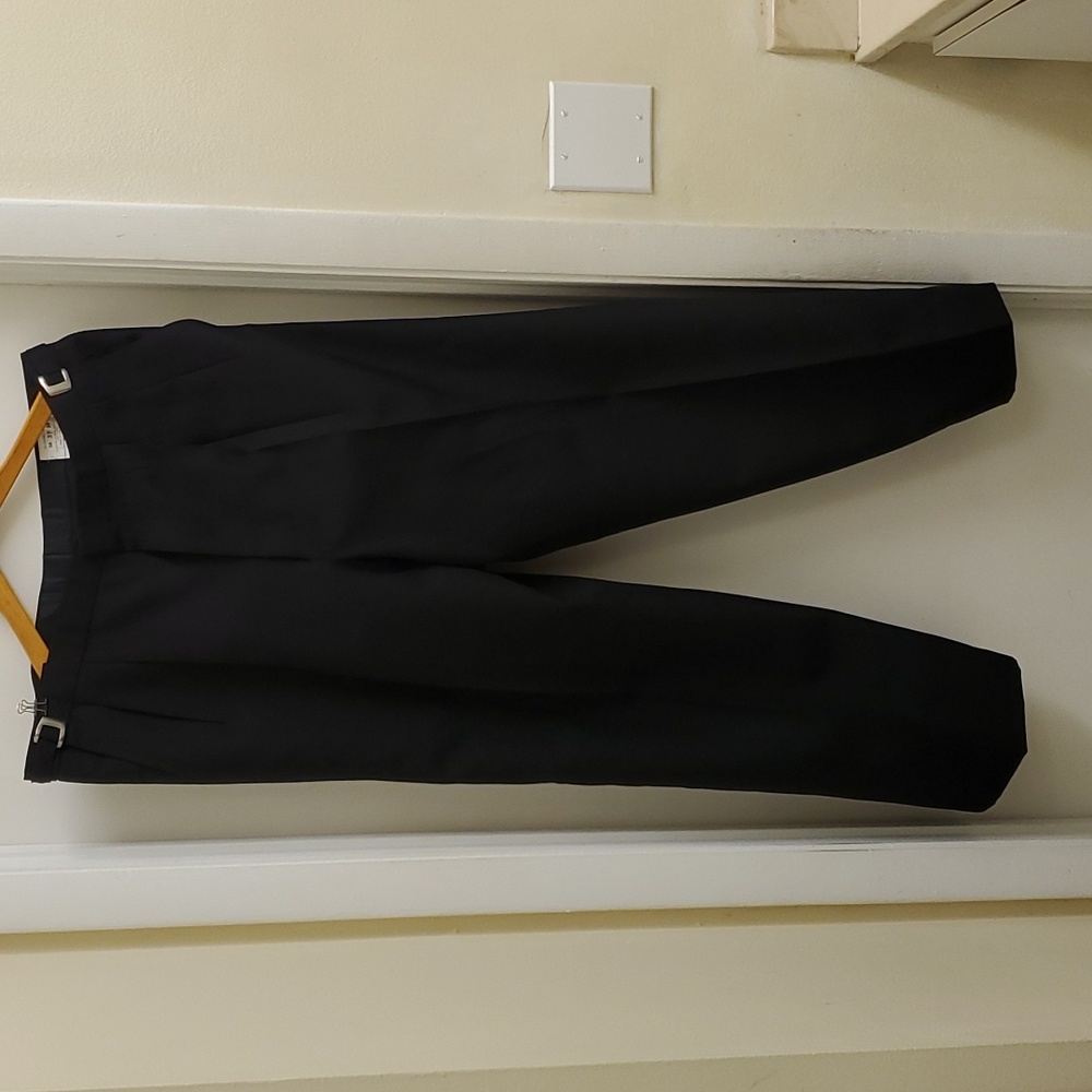 New without tags Vintage black adjustable waist pants size 36/38